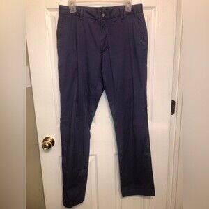 Vineyard Vines Bluebell Stretch Breaker Pant 32x32 Cotton Spandex Actual 33x31